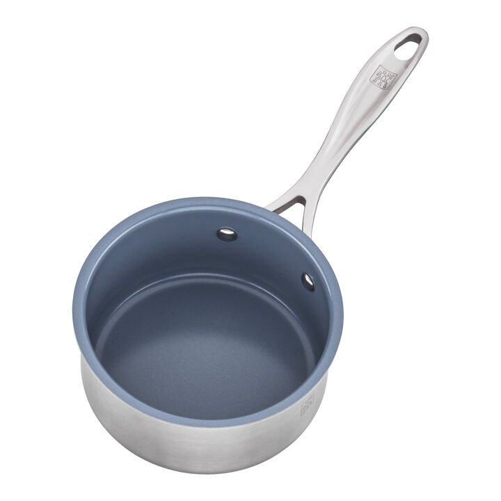 Spirit Ceramic Nonstick, Sauce pan, 1 qt, 18/10 Stainless Steel, Ceramic coating, large 3