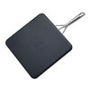 Motion Ceramic, 28 cm / 11 inch aluminum square non-stick griddle, black, small 4