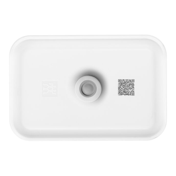 Fresh & Save, L Divided Meal Prep Container, plastic, white-grey, large 3