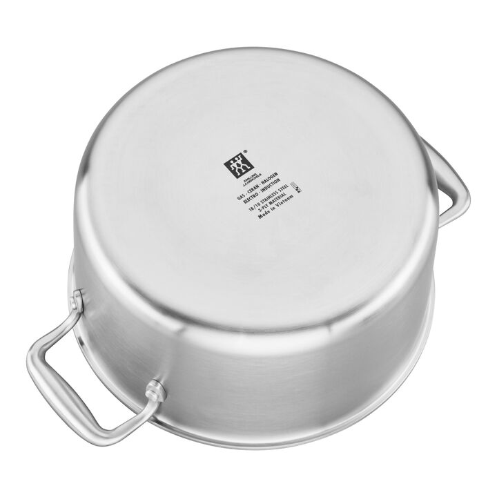 Spirit Ceramic Nonstick, Dutch Oven, 6 qt, 18/10 Stainless Steel, Ceramic coating, large 2