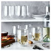 Sorrento Double Wall Glassware, 10-oz / 8-pc, Double Wall Stemless White Wine Glass Set, small 5