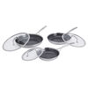 Peak, 6-pc, 18/10 Stainless Steel, Non-stick, Frying Pan Set, small 4