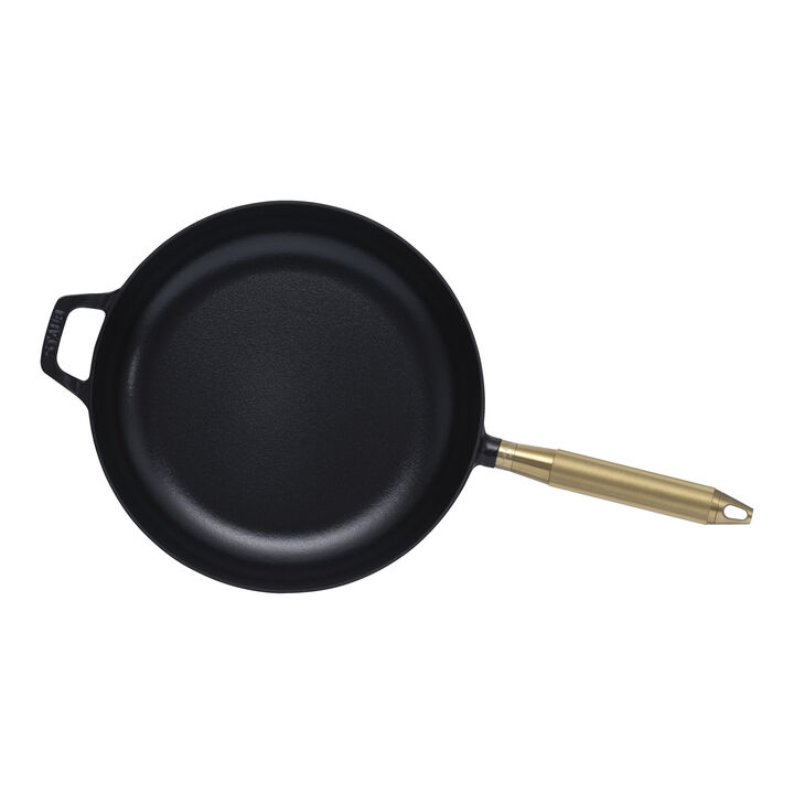 Cast Iron, 11-inch, Frying Pan Buster+Punch, Black Matte, large 3