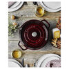 Cast Iron, 5.5 qt, Round, Dutch Oven, Grenadine, small 8