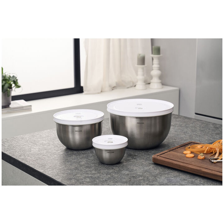 FRESH & SAVE STAINLESS STEEL BOWLS EXPANDER SET, large 4