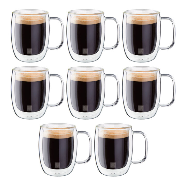Sorrento Plus, 8 Piece, Espresso Mug Set - Value Pack, transparent, large 2