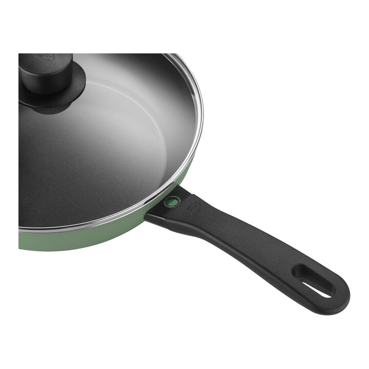 カプレラ, 深型フライパン　ガラス蓋付, 28 cm, アルミニウム, セラミックコーティング, large 4
