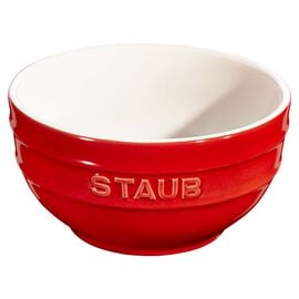 Staub Ceramique, 14 cm ceramic round Bowl, cherry