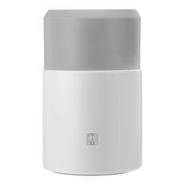 ZWILLING Thermo, Contenant alimentaire isotherme, 700 ml, Acier inoxydable, Blanc-Gris