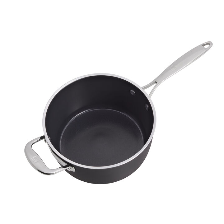 Forte Plus, Sauce pan with lid, aluminum, Ceramic Titanium, large 2