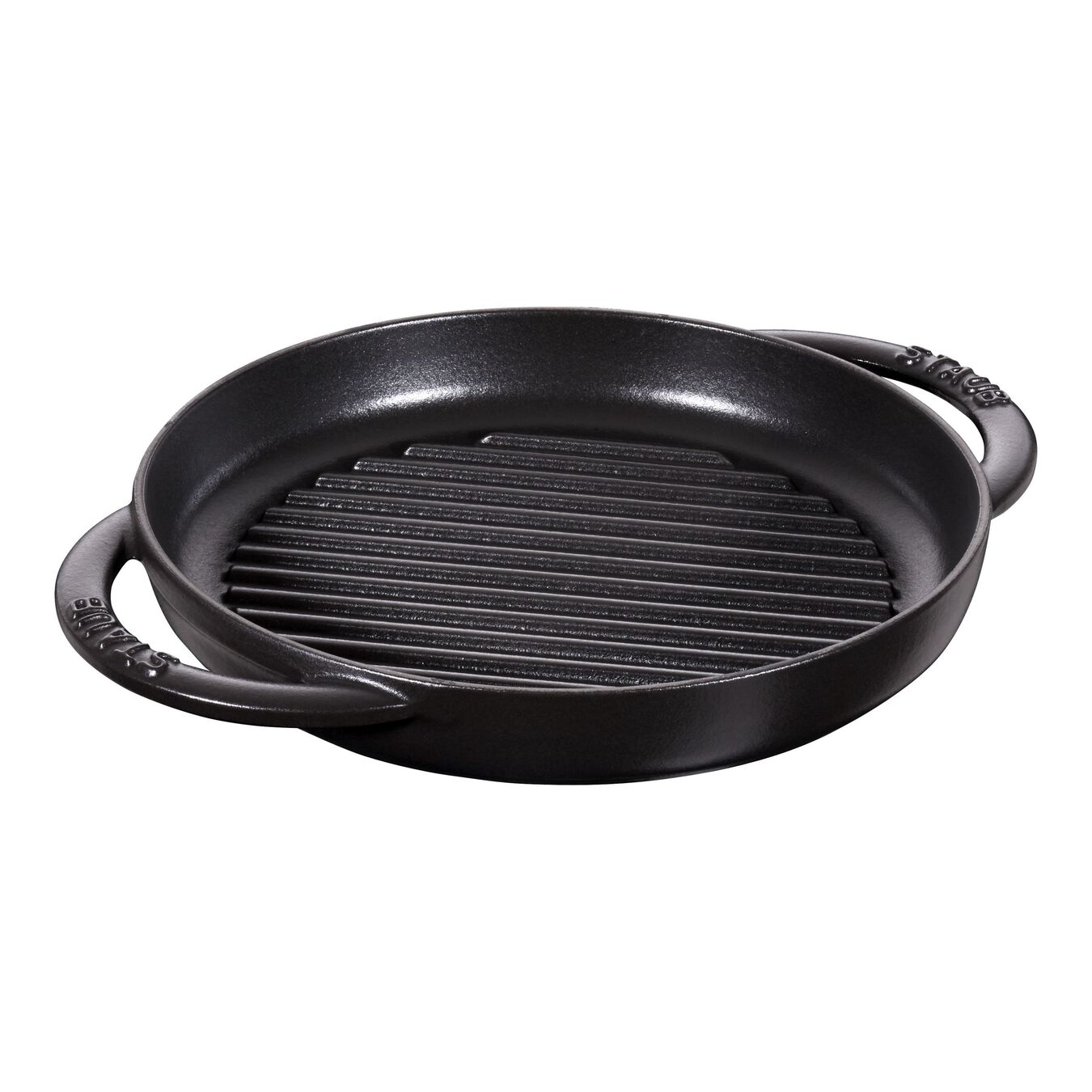 23 cm round Cast iron Pure Grill black,,large 1