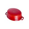 La Cocotte, Cocotte 29 cm, oval, Kirsch-Rot, Gusseisen, small 2