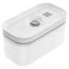 Fresh & Save, Lunch box S, Plastique, semi transparent-Gris, small 1