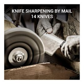 Knife Aid Professional Knife Sharpening by Mail, 14 knives