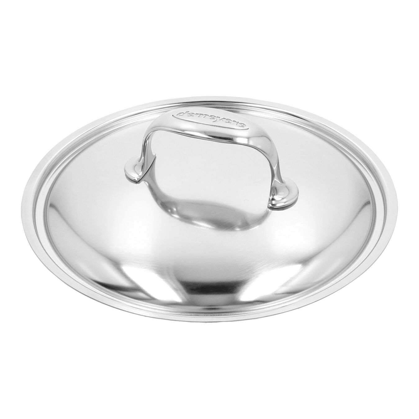 Vogue Edelstahl Deckel 20 Cm – Spülmaschinengeeignet, Mit Praktischem Griff, Robust Und Langlebig Für Töpfe Und Pfannen