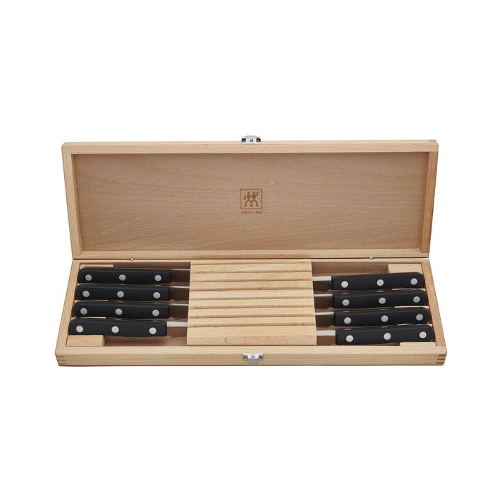 TWIN Gourmet, 8-pc, Steak Knife Set With Wood Presentation Case, large 2