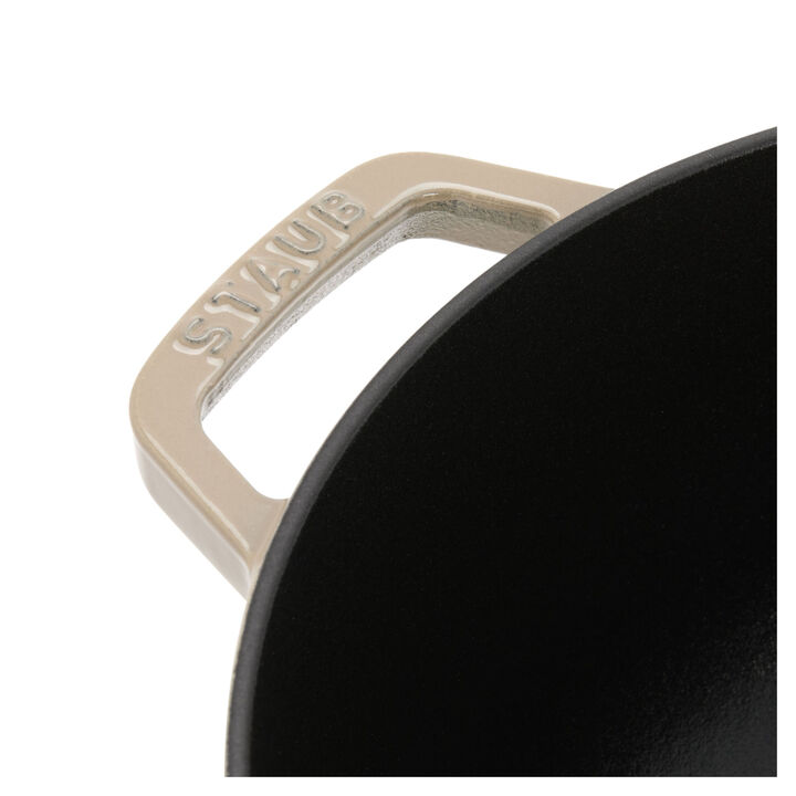 Cast Iron, 5.25 qt, Essential French Oven, sesame, large 4