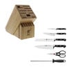 Professional S, 7-pc, Knife Block Set, bamboo, small 8