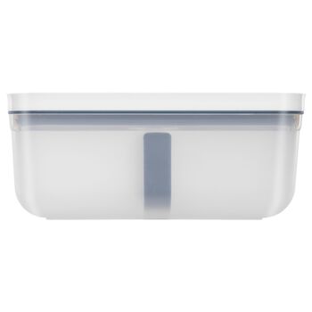 Vakumlu Yemek Taşıma Kabı, L, Plastik, yarı şeffaf-Akdeniz Mavisi,,large 3