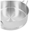 11-inch Sauté Pan with Helper Handle and Lid, 18/10 Stainless Steel ,,large