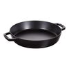 34 cm round Cast iron Paella pan,,large