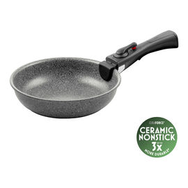 Stegepandesæt, 20 cm / 2-dele, Aluminium, Keramisk non-stick belægning