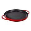 Grill Pans, 30 cm cast iron round Pure grill, cherry, small 1