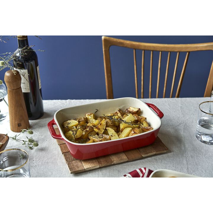 Ceramique, レクタンギュラーディッシュ 27 cm, セラミック, large 3