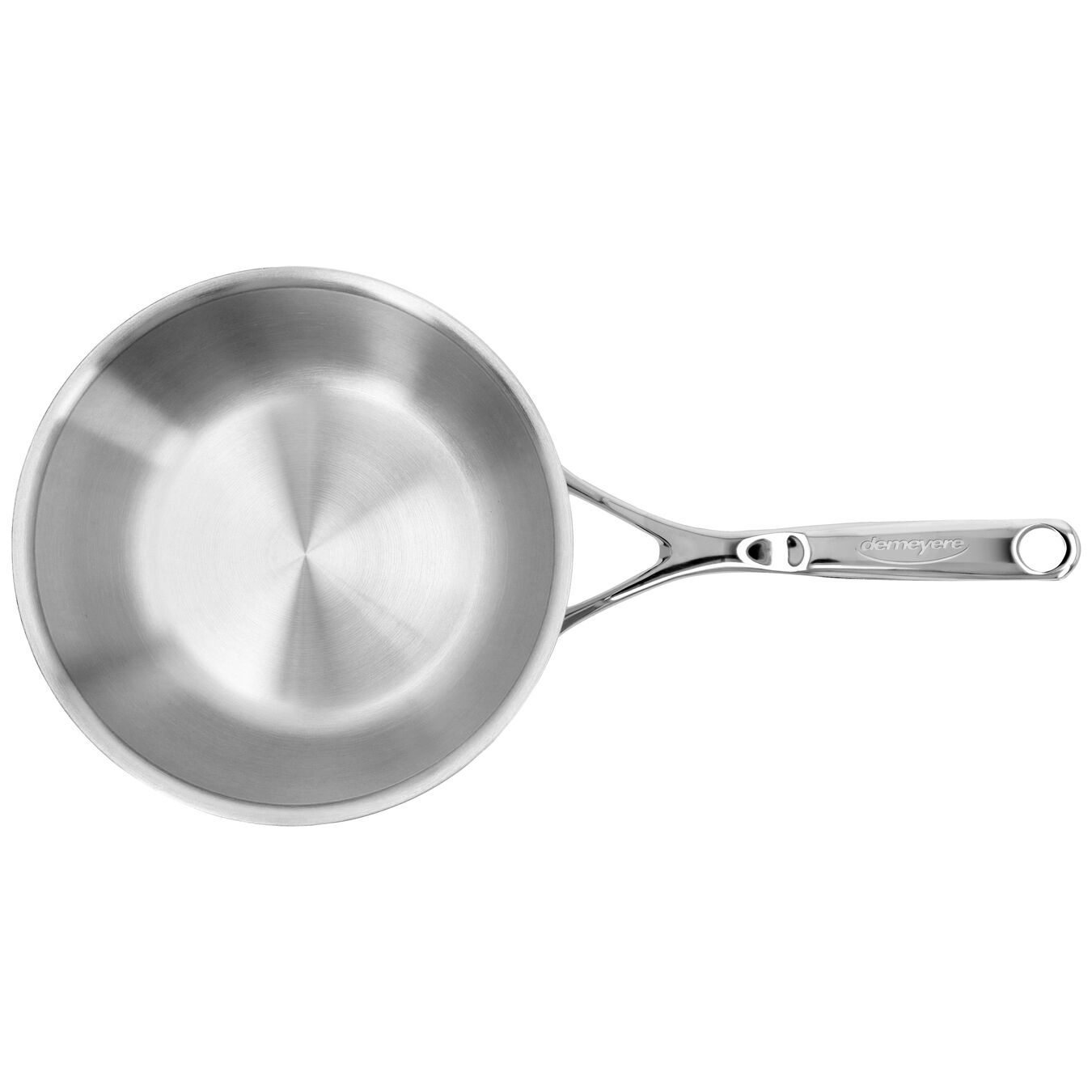 22 cm 18/10 Stainless Steel Sauteuse conical,,large 2