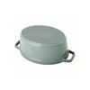 鋳物ホーロー鍋, ココット オーシャン 23 cm, オーバル, ユーカリ, 鋳鉄, small 4