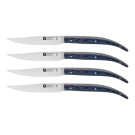 ZWILLING STEAK SETS, Biftek Bıçağı Seti | Mavi Mikarta | 4-adet