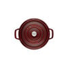 26 cm round Cast iron Cocotte grenadine-red,,large