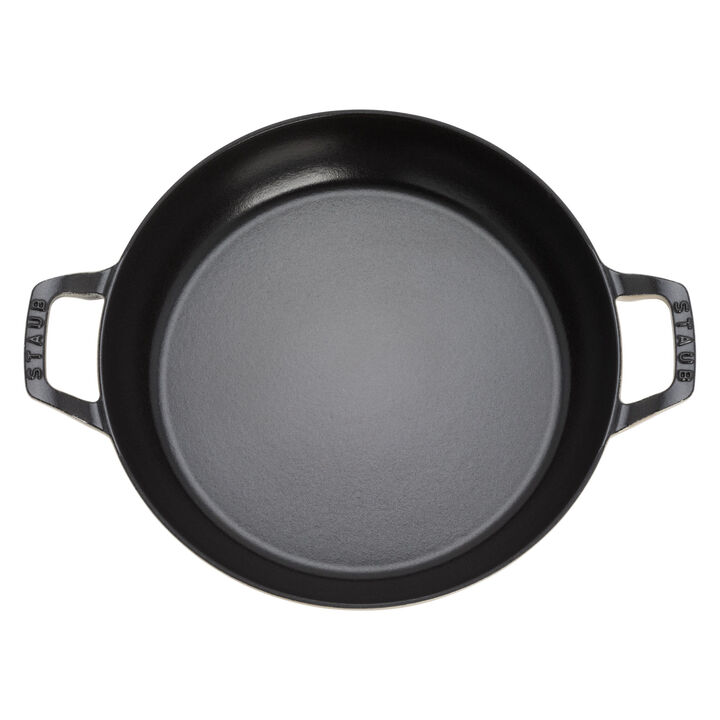 Cast Iron - Braisers/ Sauté Pans, 3.5 qt, Braiser With Glass Lid, Sesame, large 3