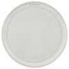 22 cm ceramic round Plate flat, white truffle,,large