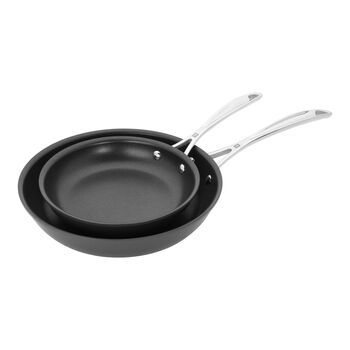2-pc, aluminum, Non-stick, Frying pan set,,large 1