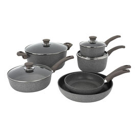 10-pc, Non-stick, Pots And Pans Set