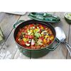 Cast Iron - Round Cocottes, 7 qt, Round, Cocotte, Basil, small 5