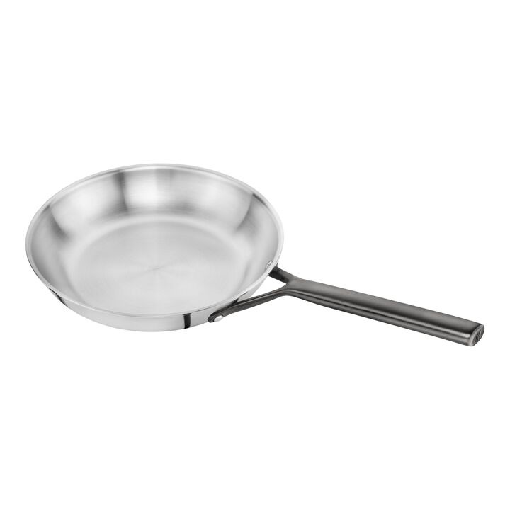 Milano Stainless Steel, Padella - 24 cm, acciaio inox, nero, large 1