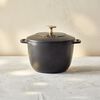 Cast Iron, 1.5 qt, Petite French Oven, Matte Black, small 2