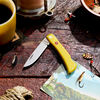 Outdoor, 3-inch, Landman Sodbuster Folding Pocket Knife, Yellow, small 2