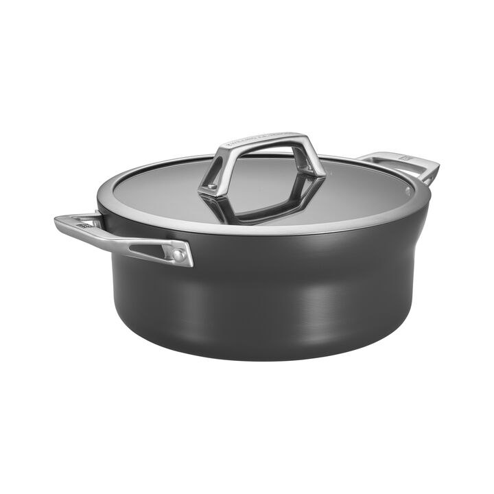 Motion, 5 qt, Aluminum, Non-stick, Hard Anodized Dutch Oven, large 1