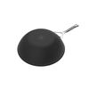Black 5, 12-inch, 18/10 Stainless Steel, Wok, Silver-black, small 4