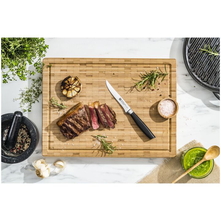 All * Star, Couteau à steak 12 cm, Argent, large 2