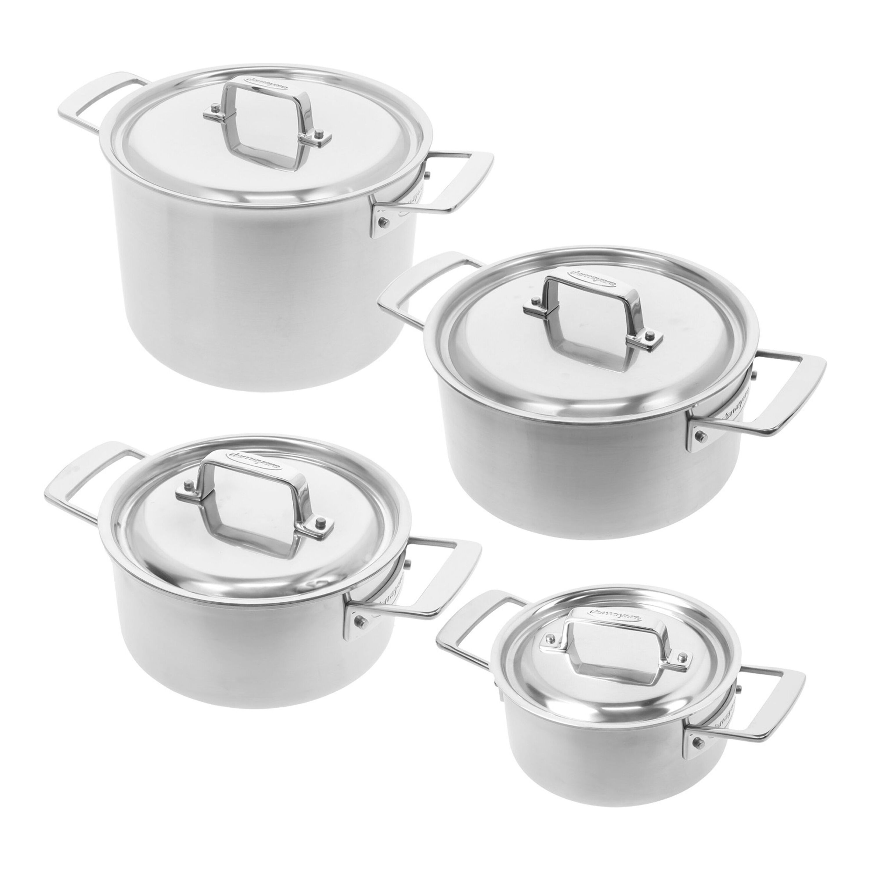 Demeyere Essential 5 Pannenset, 4-delig, met soeppan (20cm) - Essential 5 - Demeyere