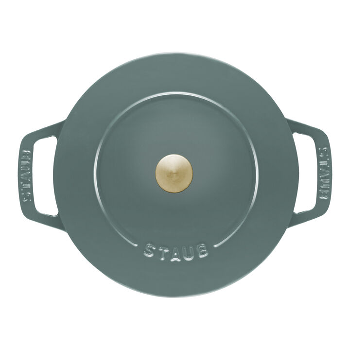 La Cocotte, 24 cm round Cast iron French oven eucalyptus, large 3