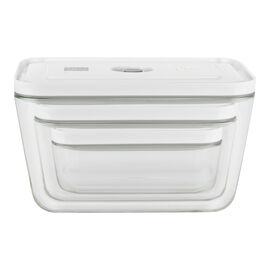 Vakuum Boxset, S/M/L / 3-tlg, Glas, Grau