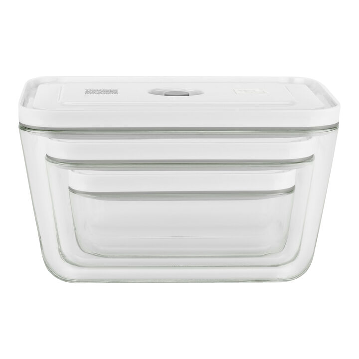 Fresh & Save, Vakuum beholdersæt, S/M/L / 3-dele, Grå, large 3