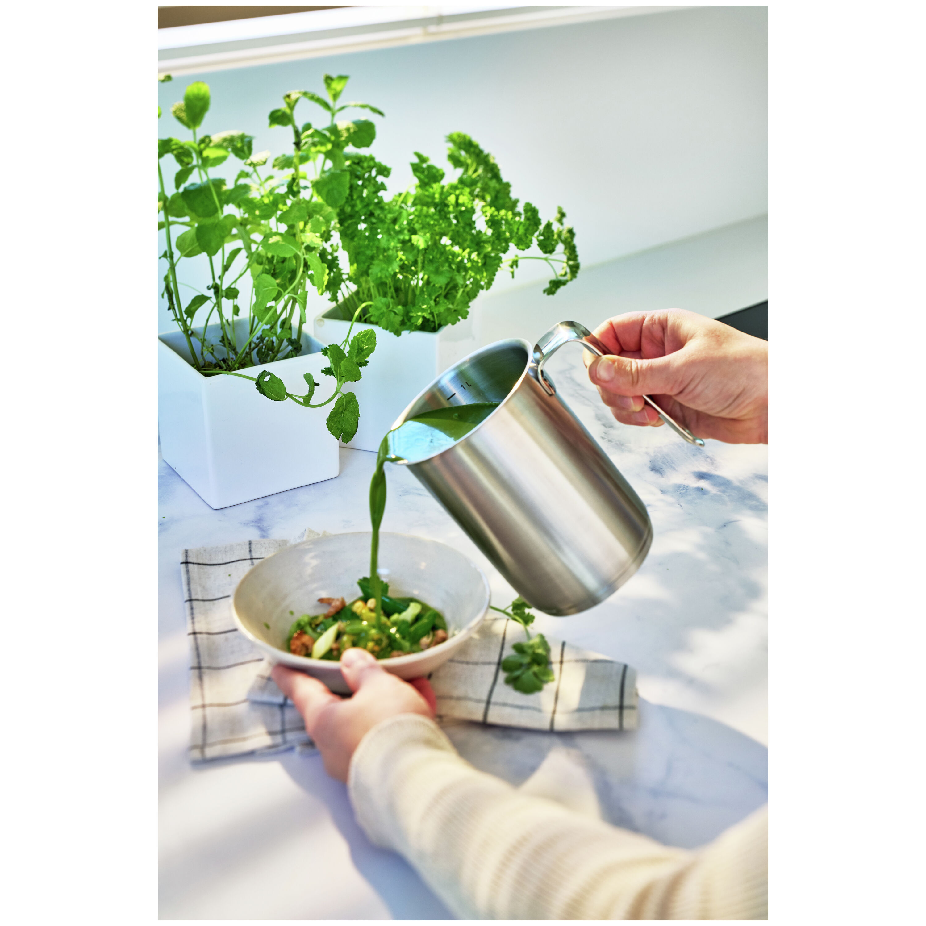 Demeyere Specialties 3 Hoog sauspotje 10 cm / 1,1 l - Specialties 3 - Demeyere