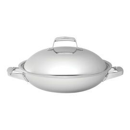 Wok, 32 cm / 12.5 inch, 18/10 Stainless Steel