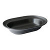Dining Line, オーバルプレート 25 cm, セラミック, ブラック, small 1